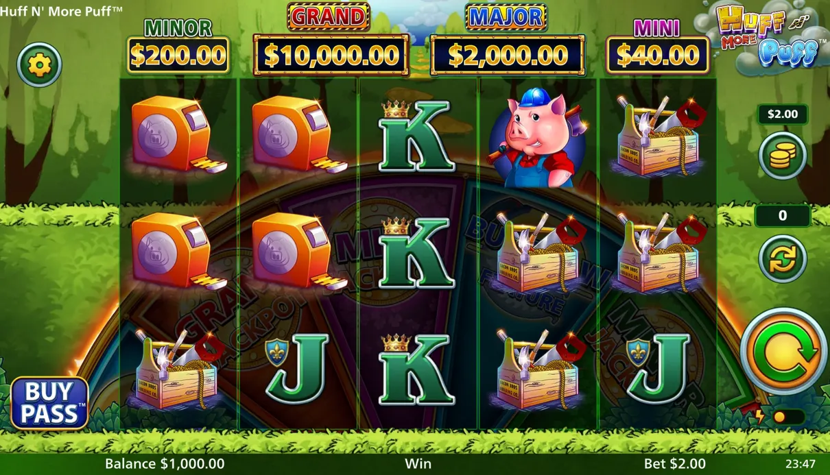Huff N’ More Puff VIP bonus